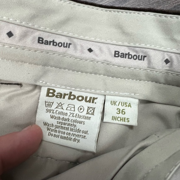 Barbour Chocolate Brown Corduroy Cords Pants 36 - Picture 6 of 8